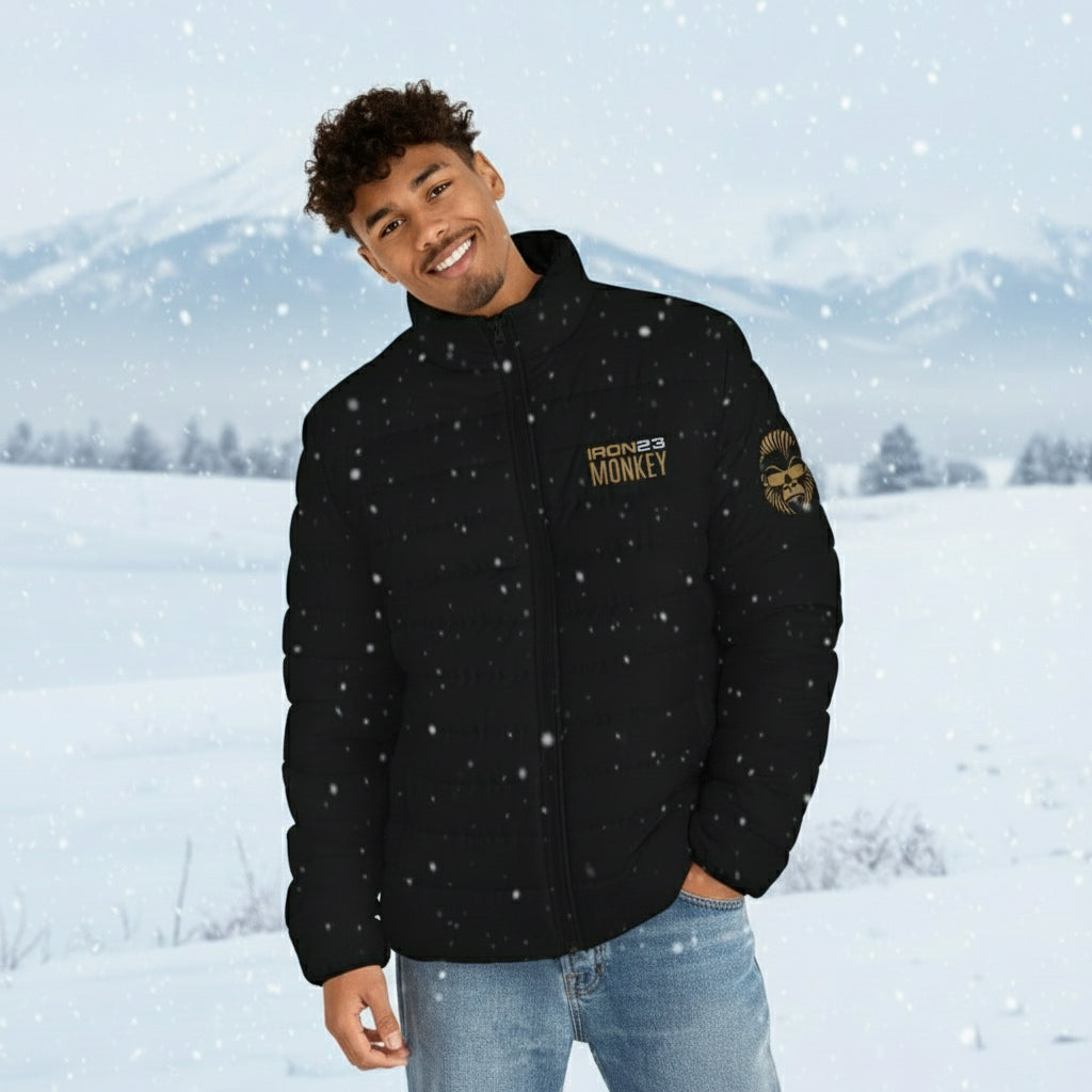 Arctic Pro Premium Pufferjacke - Rückenansicht der hochwertigen Herrenjacke