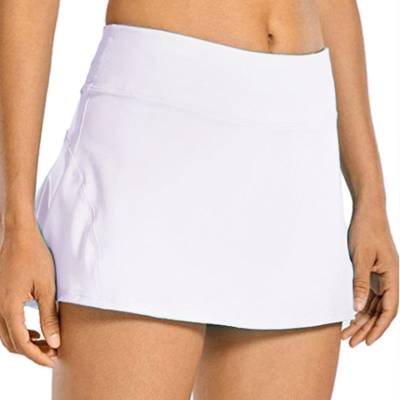 Damen 2-in-1 Skort von eprolo für Tennis, Golf und Laufen, mit sportlichem Design und bequemer Passform.