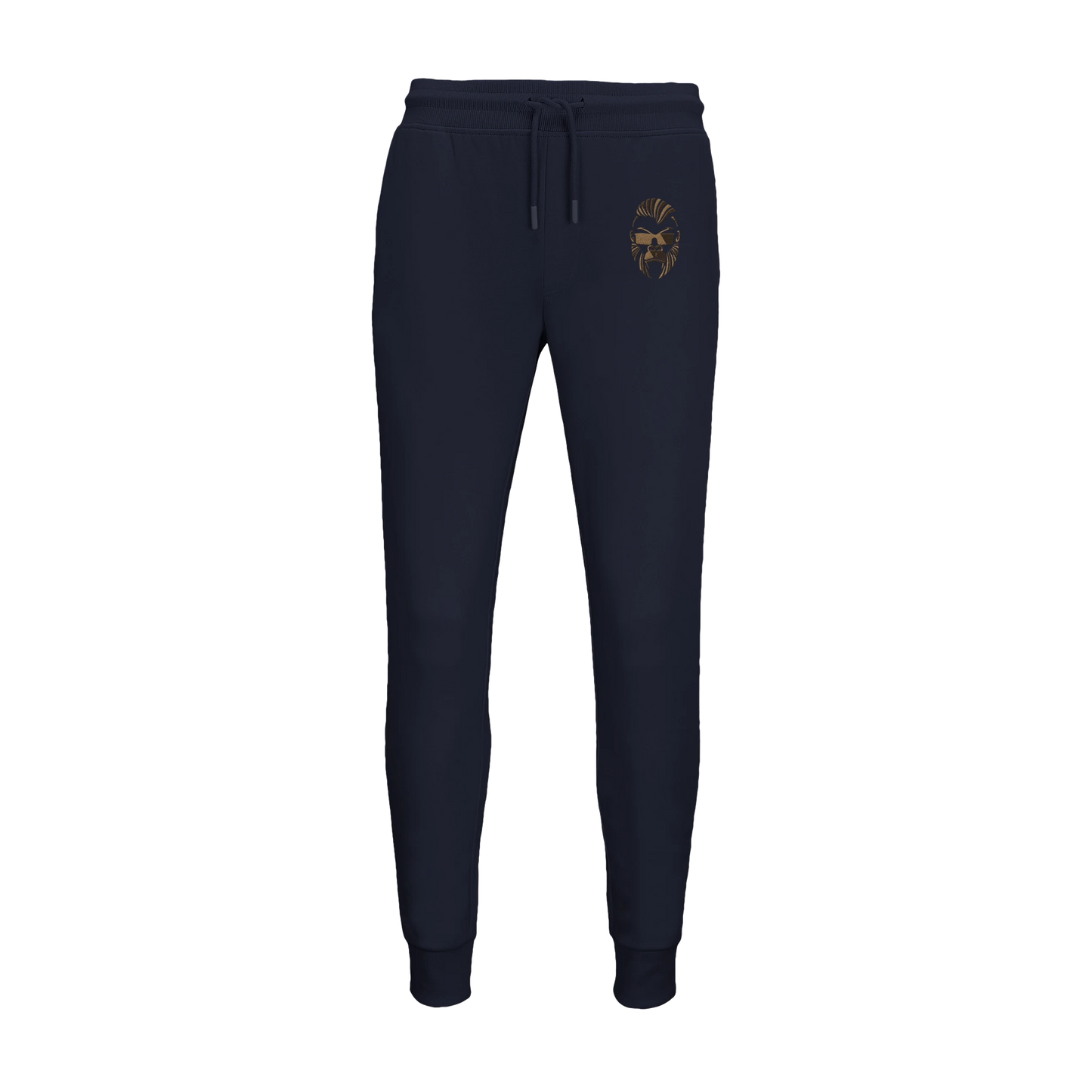 Unisex Jogginghose aus Bio-Baumwolle mit Print, Sportswear Iron Monkey 23, bequem und umweltfreundlich.