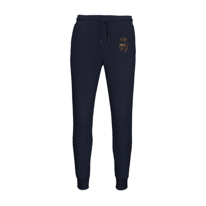 Unisex Jogginghose aus Bio-Baumwolle mit Print, Sportswear Iron Monkey 23, bequem und umweltfreundlich.