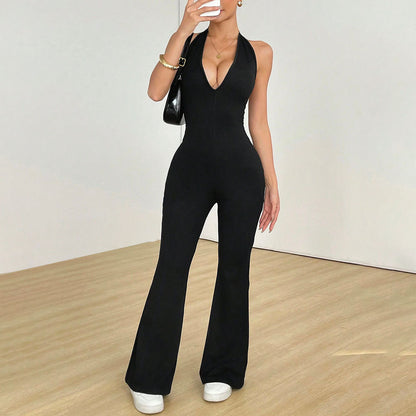 Premium Fitness Jumpsuit Damen – Figurbetonter Einteiler mit Rückenausschnitt - Sportswear Iron Monkey 23