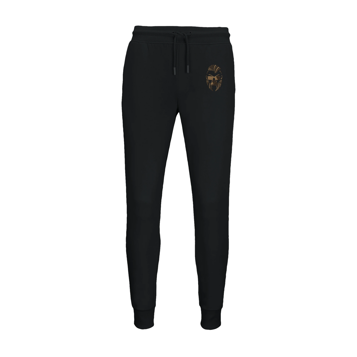 Unisex Jogginghose aus Bio-Baumwolle mit Print von Sportswear Iron Monkey 23, weiches Material und bequemer Sitz.