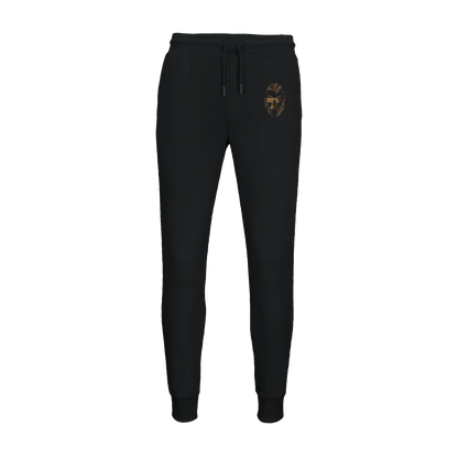Unisex Jogginghose aus Bio-Baumwolle mit Print von Sportswear Iron Monkey 23, weiches Material und bequemer Sitz.