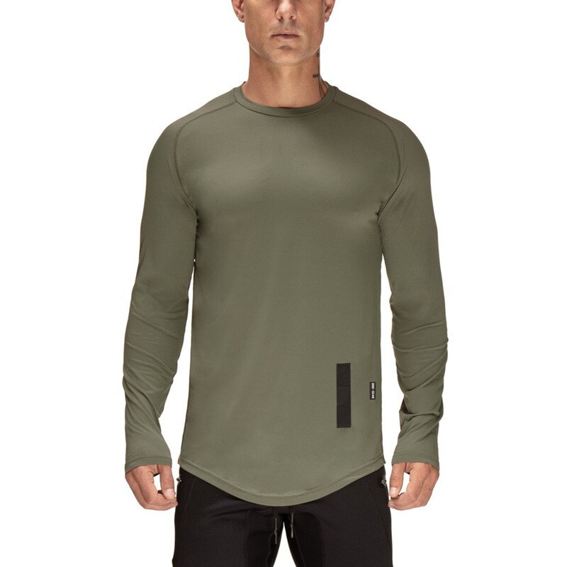 Premium Sport Shirt Herren Langarm – Quick Dry Crossfit Gym Fitness Running Rashguard - Sportswear Iron Monkey 23