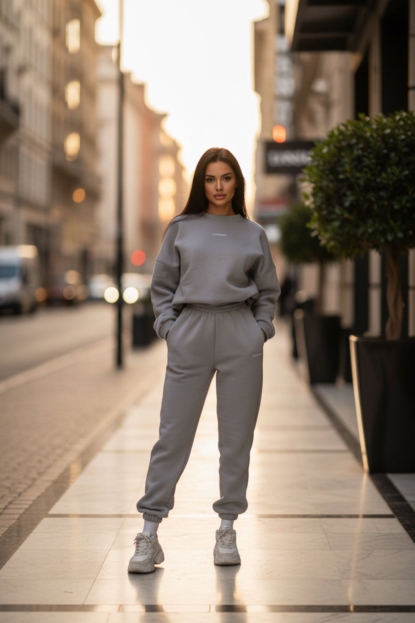 Eprolo Damen Casual Hoodie-Set mit Sweatshirt und Hose, bequemer Trainingsanzug in modernem Design