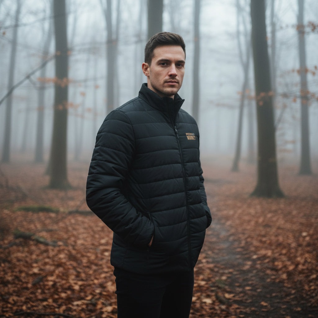 Arctic Pro Pufferjacke Detail - Premium Verarbeitung und weiches Futter