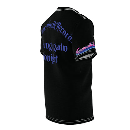 Unisex T-Shirt mit Grace Holloway Team Funmusik Radio Design, Polyester, Printify Markenlogo, bequemes Cut & Sew Shirt