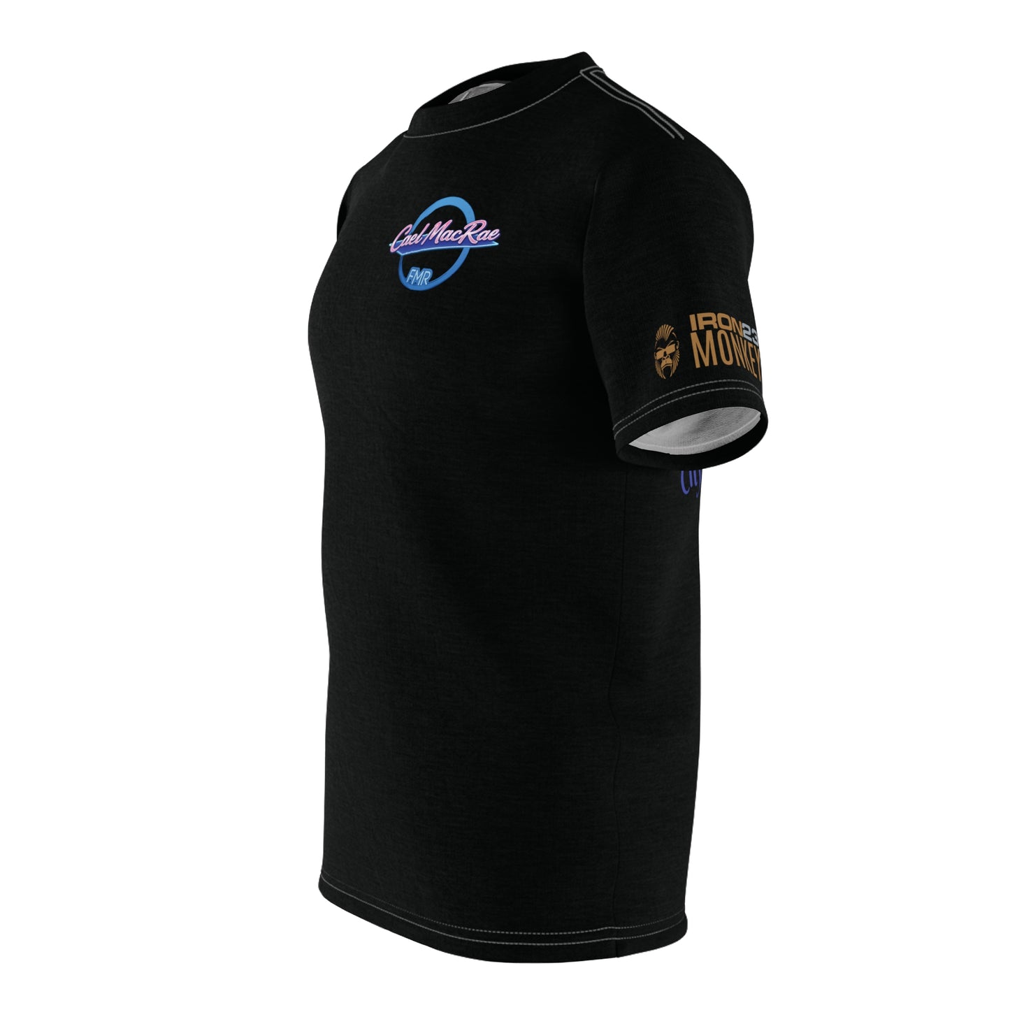 CAEL MACRAE Team Funmusik Radio - Unisex Cut & Sew T-Shirt Polyester - Sportswear Iron Monkey 23