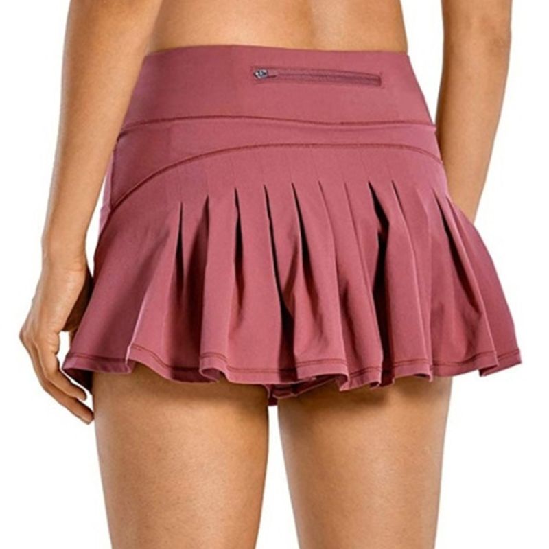 Damen 2-in-1 Skort von eprolo, sportliche Shorts und Rock für Tennis, Golf und Running, aus atmungsaktivem Material.