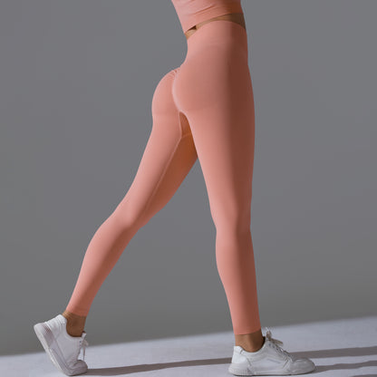 Damen High-Waist Leggings von eprolo, nahtlos, butt-lifting, in 15 Farben, ideal für Yoga und Fitness.