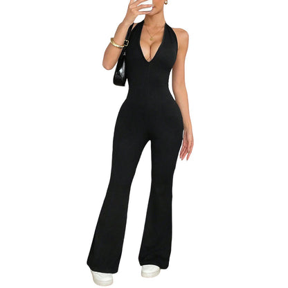 Premium Fitness Jumpsuit Damen – Figurbetonter Einteiler mit Rückenausschnitt - Sportswear Iron Monkey 23