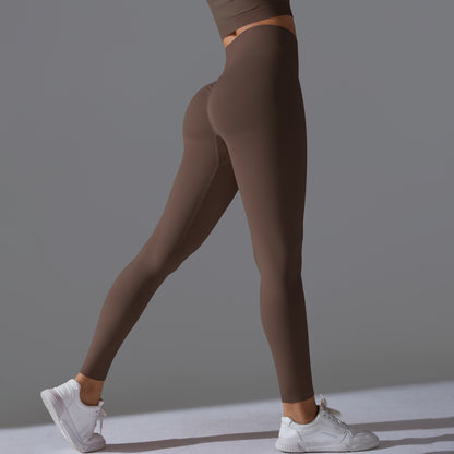 Damen High-Waist Leggings von eprolo, nahtlos, butt-lifting, in 15 Farben, ideal für Yoga und Fitness, blickdicht und bequem.