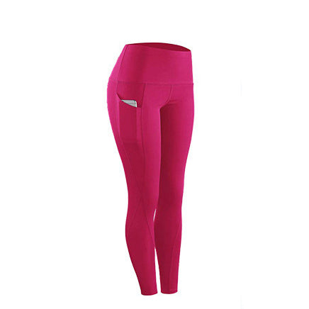 Premium High-Waist Yoga-Hose Damen – Fitness Leggings mit Taschen & Shaping-Effekt - Sportswear Iron Monkey 23