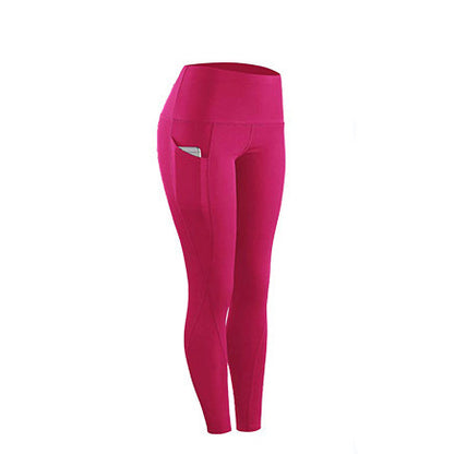 Premium High-Waist Yoga-Hose Damen – Fitness Leggings mit Taschen & Shaping-Effekt - Sportswear Iron Monkey 23