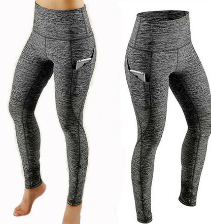 Premium High-Waist Yoga-Hose Damen – Fitness Leggings mit Taschen & Shaping-Effekt - Sportswear Iron Monkey 23