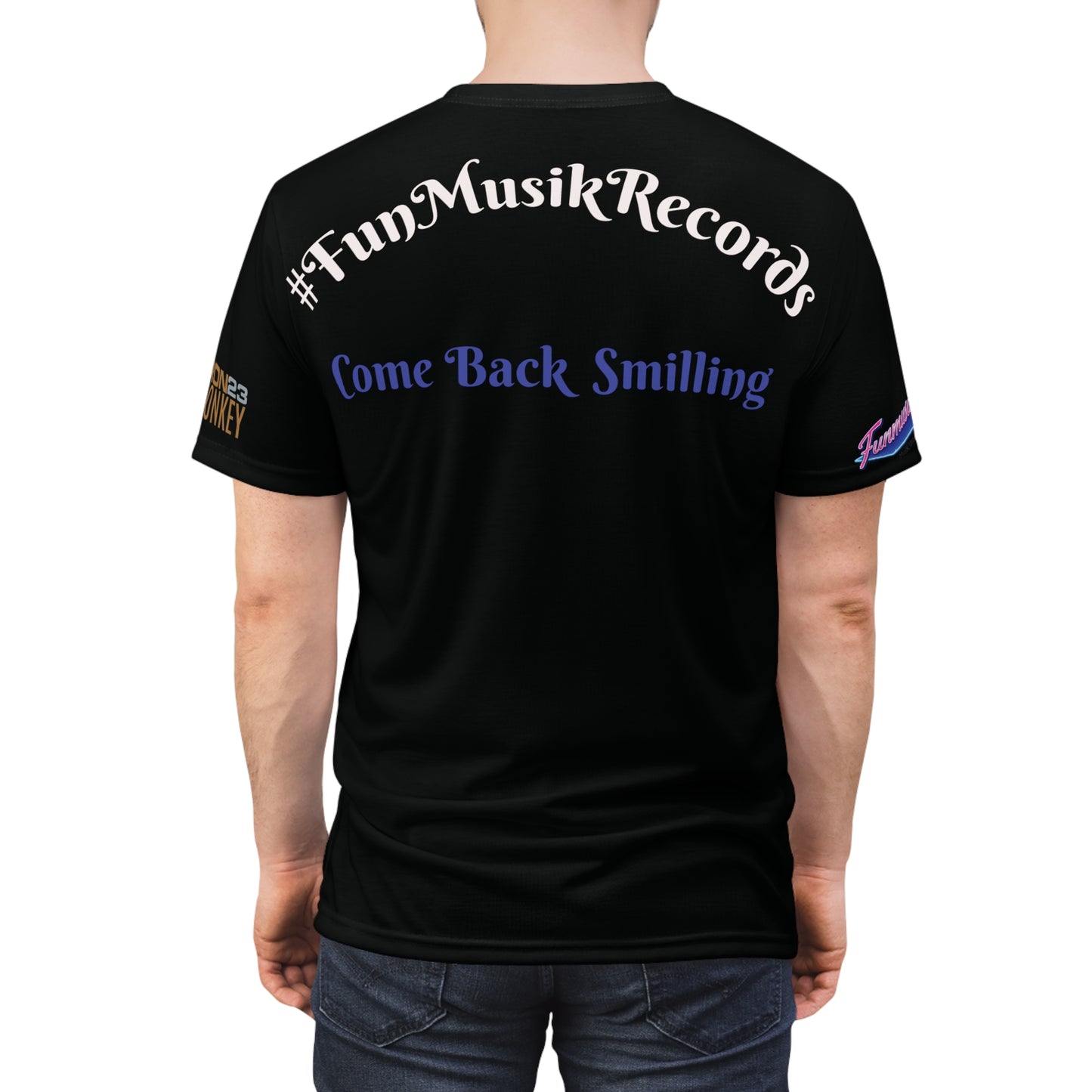 Unisex T-Shirt von Jan Paulke Team Funmusik Radio, Polyester, mit auffälligem Druck, für Fans und Musikliebhaber, bequem und stylisch