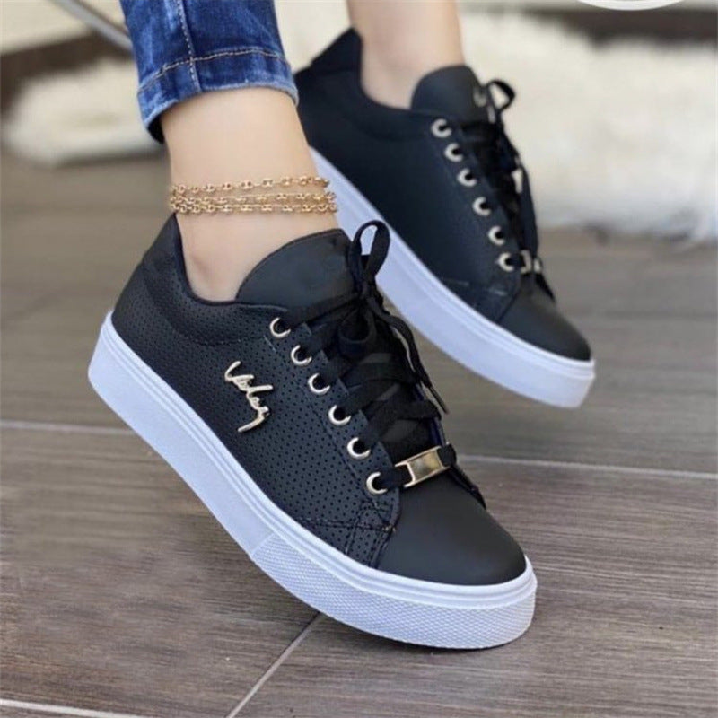 IM23 Canvas Sneaker | Runde Zehenpartie, Schnürung, Flachsohle – 3 Farben, EU 36–43