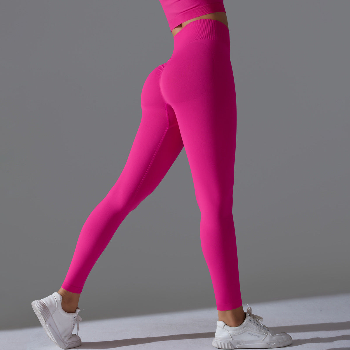 Damen High-Waist Leggings von eprolo, nahtlos, butt-lift, in 15 Farben, ideal für Yoga und Fitness, bequem und elastisch.