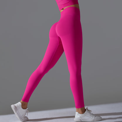 Damen High-Waist Leggings von eprolo, nahtlos, butt-lift, in 15 Farben, ideal für Yoga und Fitness, bequem und elastisch.