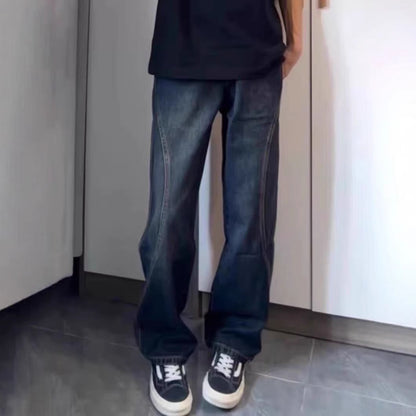 Vintage Denim Hose Herren – Straight Leg Jeans – High Street Style - Sportswear Iron Monkey 23