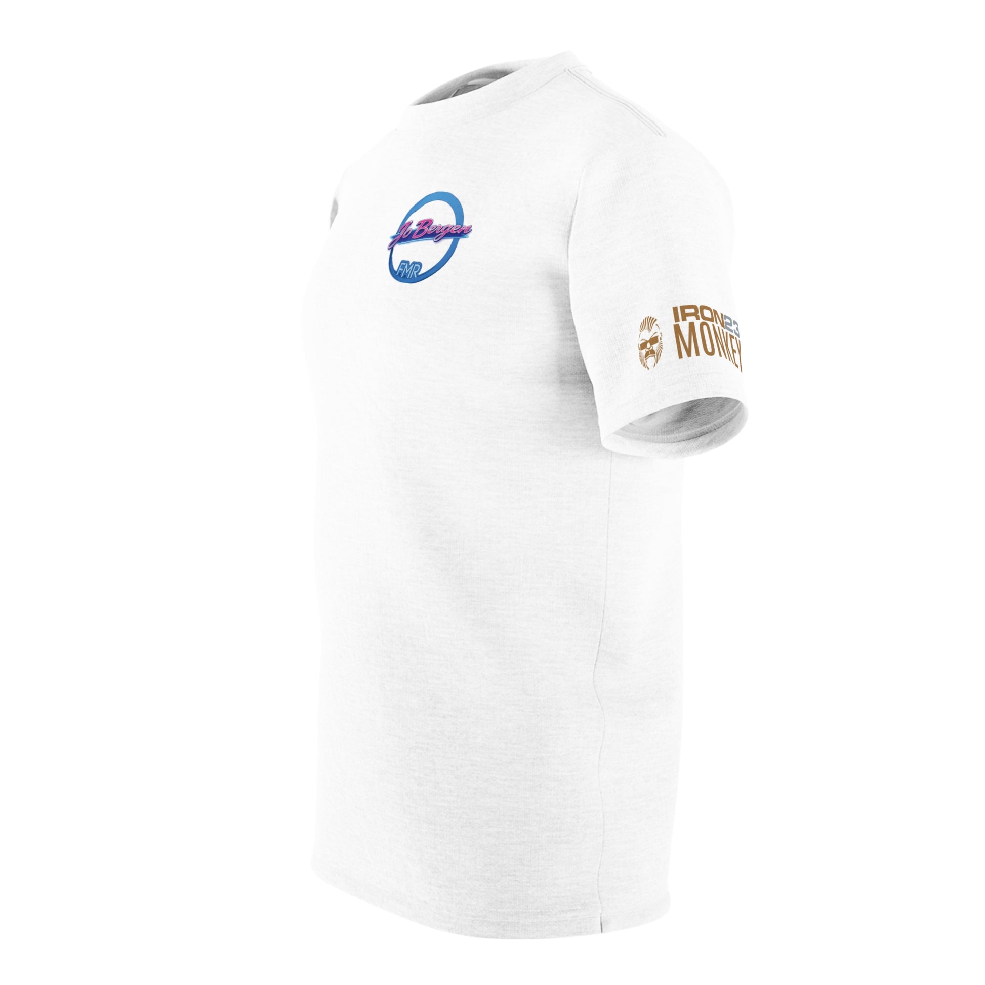 Jo Bergen Team Funmusik Radio - Unisex Cut & Sew Tee - Sportswear Iron Monkey 23
