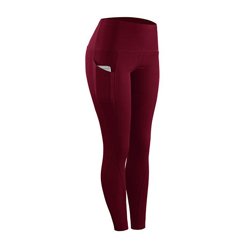 Premium High-Waist Yoga-Hose Damen – Fitness Leggings mit Taschen & Shaping-Effekt - Sportswear Iron Monkey 23