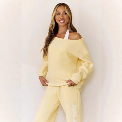 Premium Printed Hoodie-Set Damen 2-teilig – Fashion Spring Kapuzenpullover & Hose - Sportswear Iron Monkey 23