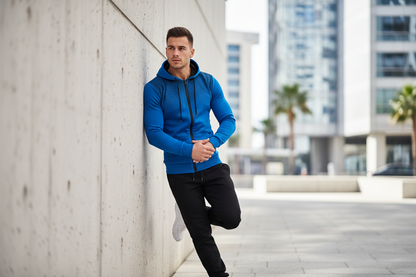 Premium Sports Fitness Set Herren 2-teilig – Sweater & Trousers Herbst Winter Trainingsanzug - Sportswear Iron Monkey 23