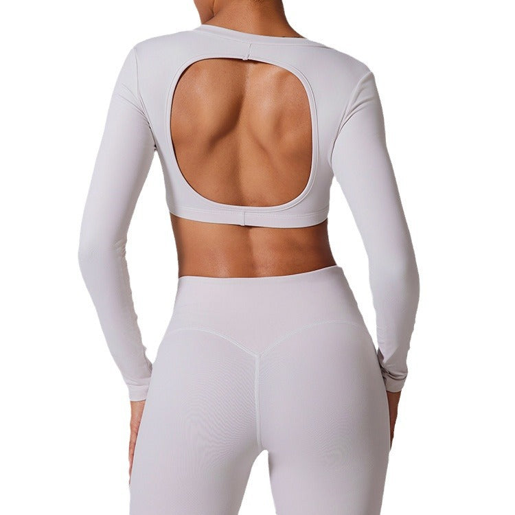 Premium Yoga-Set Damen 2-teilig – High-Waist Fitness Set mit Shaping-Effekt - Sportswear Iron Monkey 23