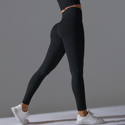 Eprolo Damen High-Waist Leggings aus Seamless Material, butt-lift Effekt, in 15 Farben, ideal für Yoga und Fitness.