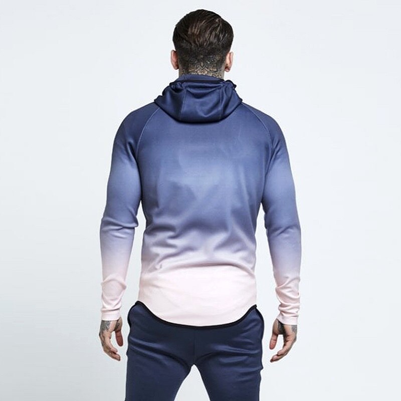 Premium Hooded Running Jacket Herren – Windproof Gym Training Fitness Outdoor Jogging Jacke - Sportswear Iron Monkey 23