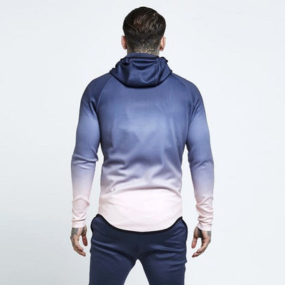 Premium Hooded Running Jacket Herren – Windproof Gym Training Fitness Outdoor Jogging Jacke - Sportswear Iron Monkey 23