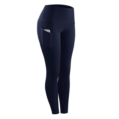 Premium High-Waist Yoga-Hose Damen – Fitness Leggings mit Taschen & Shaping-Effekt - Sportswear Iron Monkey 23