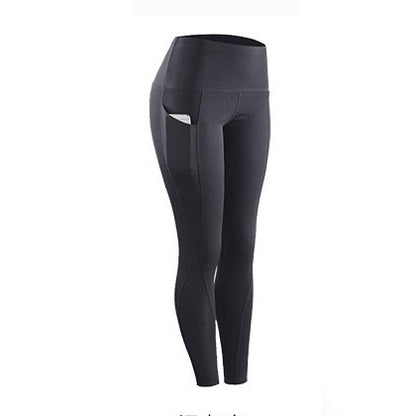 Premium High-Waist Yoga-Hose Damen – Fitness Leggings mit Taschen & Shaping-Effekt - Sportswear Iron Monkey 23