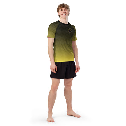 Herren Rashguard Langarm von Sportswear Iron Monkey 23 mit Allover-Print, UV-Schutz, 4-Wege-Stretch und schnelltrocknendem Material.