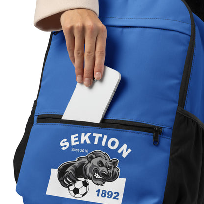 Schwarzer Allzweck-Rucksack von Sportswear Iron Monkey 23 mit All-over-Print, vielseitig und robust für den Alltag.