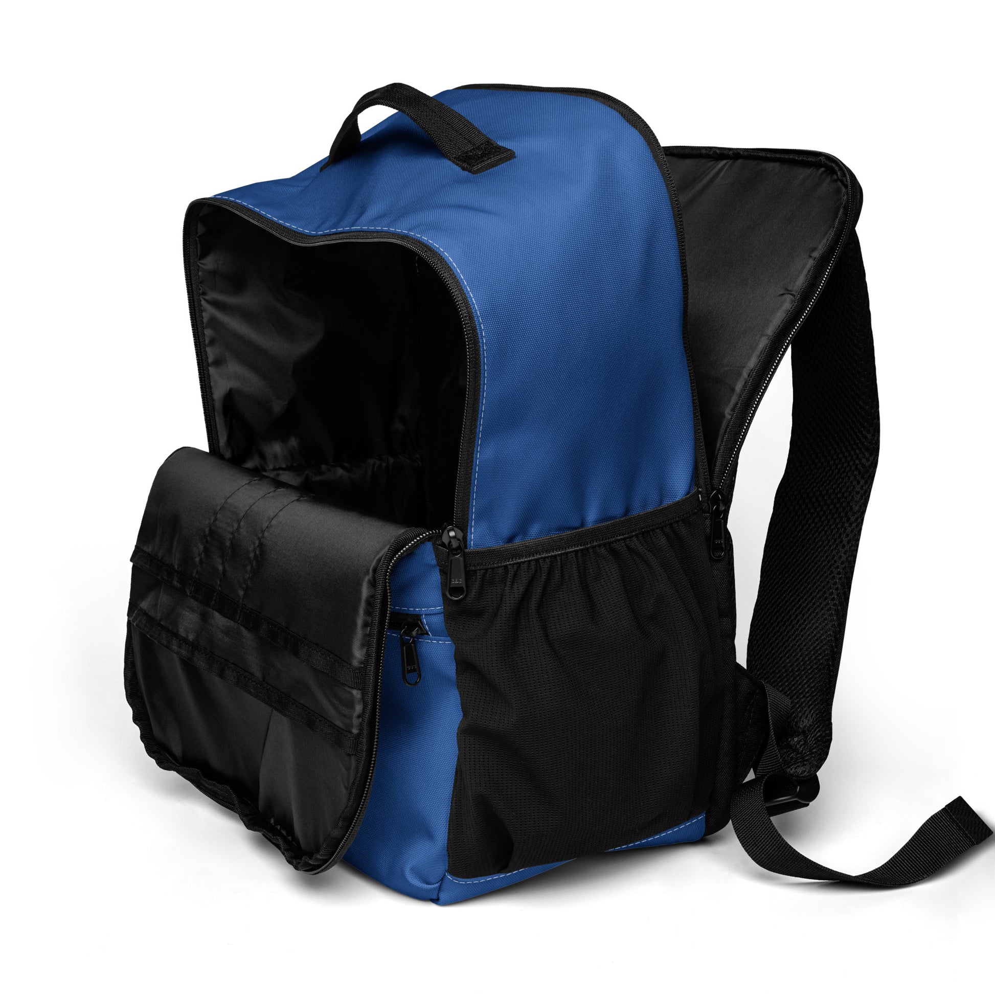 Allzweck-Rucksack von Sportswear Iron Monkey 23 mit Fanclub Alte Dame 1892 Allover-Druck, weiße Sporttasche, vielseitiges Accessoire