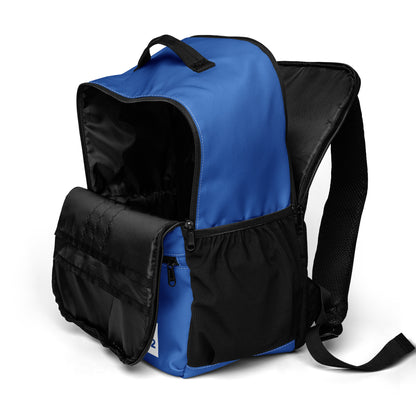 Allzweck-Rucksack von Sportswear Iron Monkey 23 mit Allover-Print in Weiß, vielseitiger Rucksack für Alltag und Freizeit