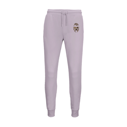 Unisex Jogginghose aus Bio-Baumwolle mit Print, Sportswear Iron Monkey 23, bequeme Freizeitkleidung, sichtbares Stoffmuster
