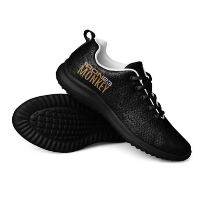 Herren Flyknit Sportschuh von Sportswear Iron Monkey 23 in Schwarz, atmungsaktiv mit EVA-Sohle, sportlich und leicht.