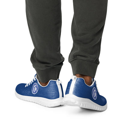 Herren-Turnschuhe von Sportswear Iron Monkey 23 in Weiß, seitliche Ansicht, sportliches Design, für sportliche Aktivitäten