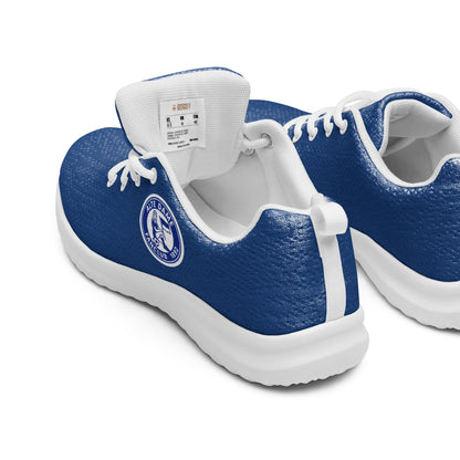 Herren-Turnschuhe von Sportswear Iron Monkey 23 in Weiß, sportliches Design, Rückansicht, für aktive Männer.