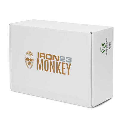 Herren High-Top Canvas Sneaker von Sportswear Iron Monkey 23, handgefertigt mit schwarzen Obermaterial und EVA-Sohle.