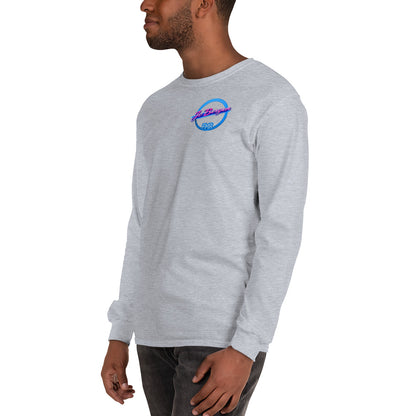 Langarmshirt Jo Bergen von Sportswear Iron Monkey 23, Männer, grau, 100% Baumwolle Jersey, klassische Passform, links-front.