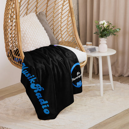 FunMusikRadio Kuscheldecke - Gemütliche Sherpa-Decke mit individuellem Print