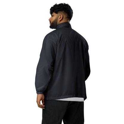 Unisex Basic-Windbreaker in Navy von Sportswear Iron Monkey 23, leichte Jacke mit Windschutz für Damen und Herren.