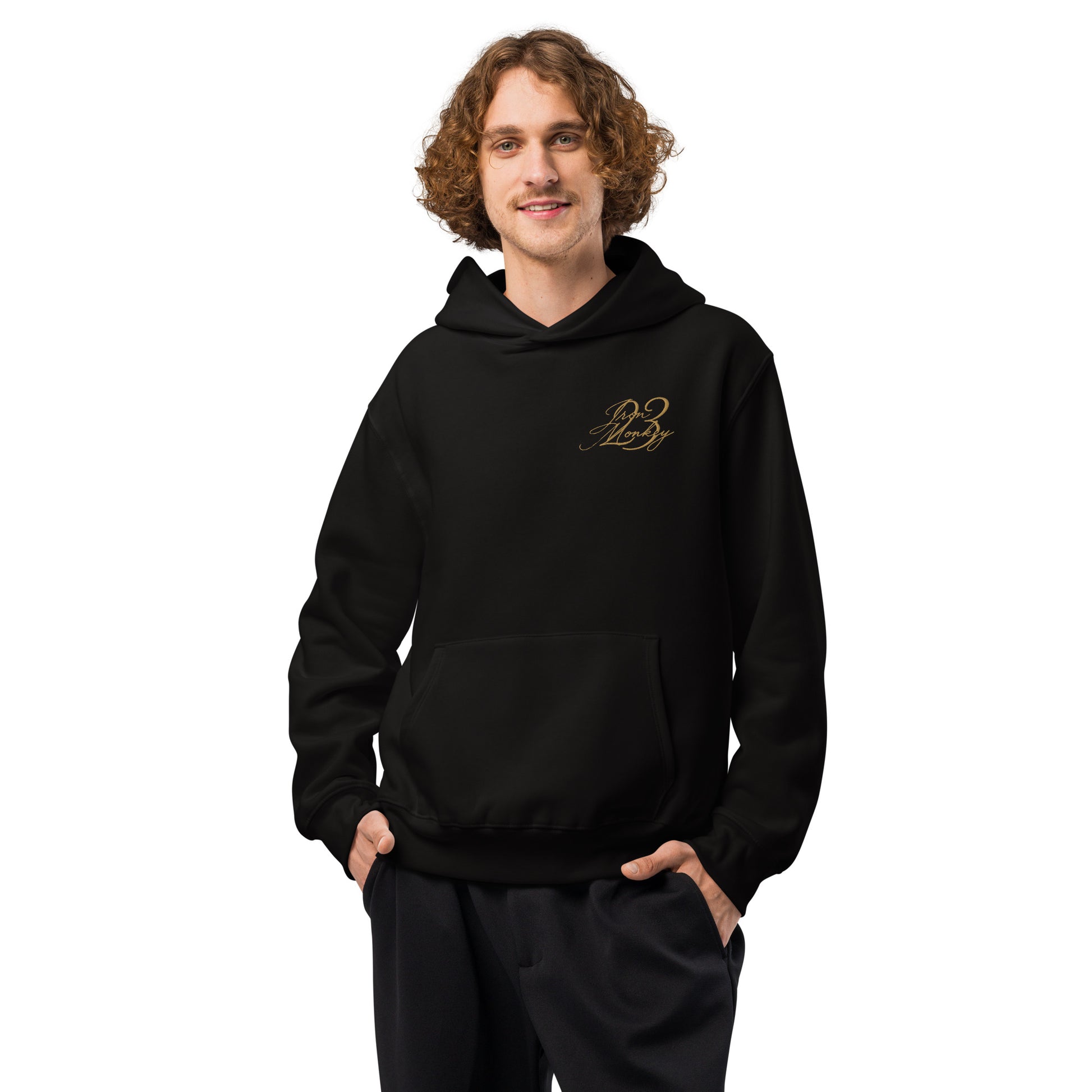 Premium Oversized Hoodie Detail - Gebürstetes Fleece Innenfutter kuschelig weich