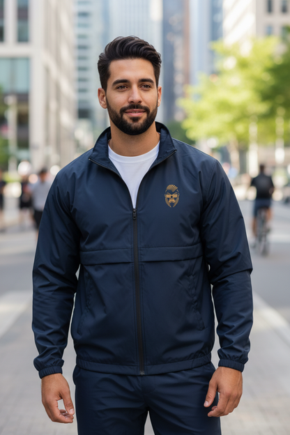 Unisex Windbreaker von Iron Monkey 23, wasserabweisend, urbaner Stil, vegane OEKO-TEX Jacke für den Alltag